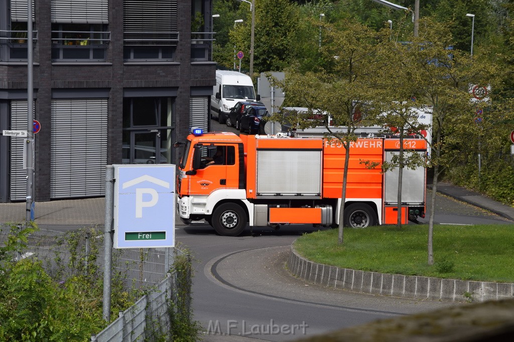 Fassadenfeuer Baustelle Koeln Kalk Dillenburgerstr P24.JPG - Miklos Laubert